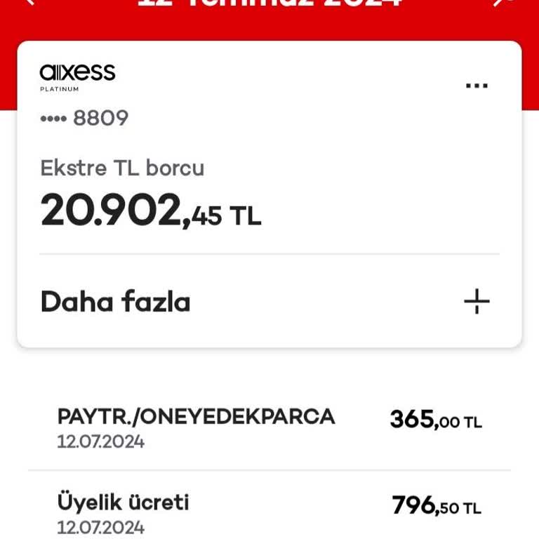Akbank Üyelik Aidatı Kesintisi İade Talebi