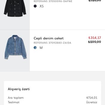 Mango Solan Kot Ceketim