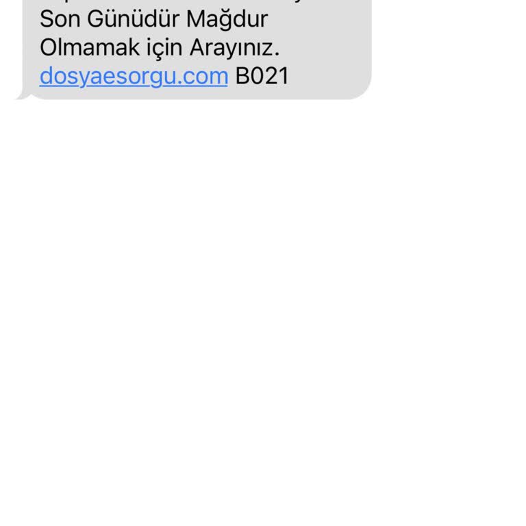 GUNDOGDUKLJ (SMS) Şüpheli Mesajı!