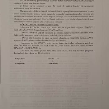 Arçelik'ten 2 Yıldır Çözülmeyen Mahkeme Sonucu ve Müşteri Mağduriyeti