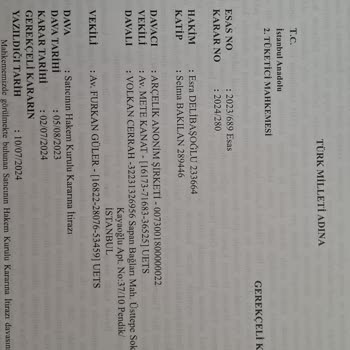 Arçelik'ten 2 Yıldır Çözülmeyen Mahkeme Sonucu ve Müşteri Mağduriyeti