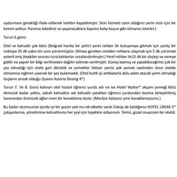 Balkanlar Turunda Yaşanan Sorunlar Ve Hayal Kırıklığı