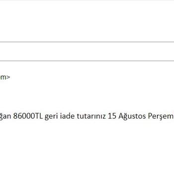 Alnus Seyahat Banabitatil.com.tr Tur İptali Sonrası İademi Yapmıyor.