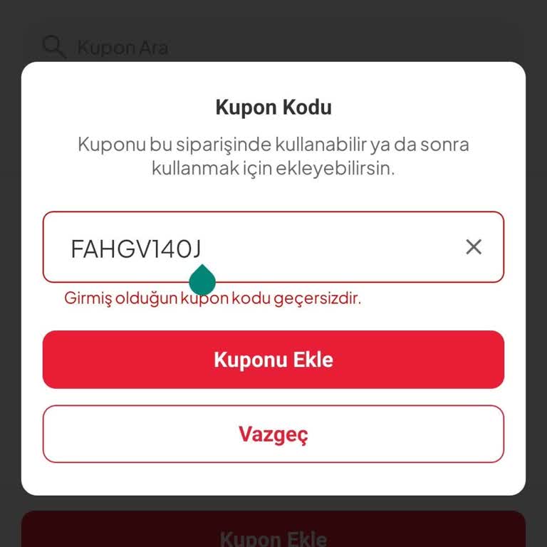 Obilet Kampanya Kodlarının Geçersiz Olması