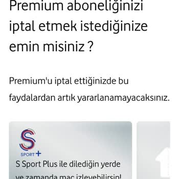 Vodafone Yanımda Premium Üyeliği İptal Sorunu ve Haksız Ücret Kesintisi