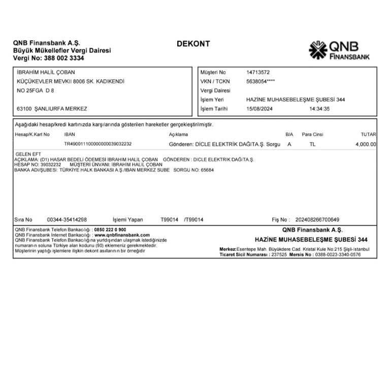 Dicle Edaş Tan Şikayetçiyim