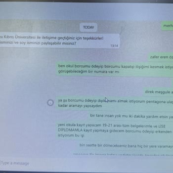 Uluslararası Kıbrıs Üniversitesi Lise Diploması İçin Yüksek Ücret Talebi Ve Ulaşım Sorunu