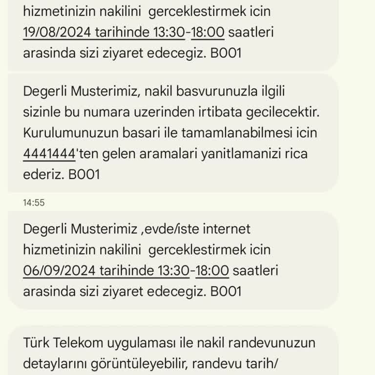 Türk Telekom Nakil İşlemi Sürekli Erteleniyor Ve Fatura Ödüyorum