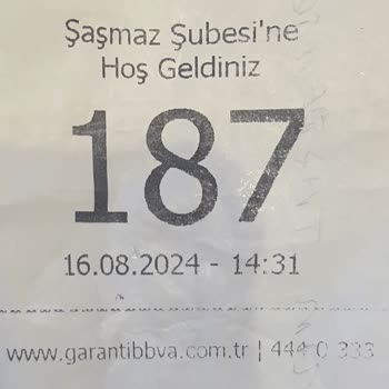 Garanti Bankası Şaşmaz Şubesi Şikayetleri