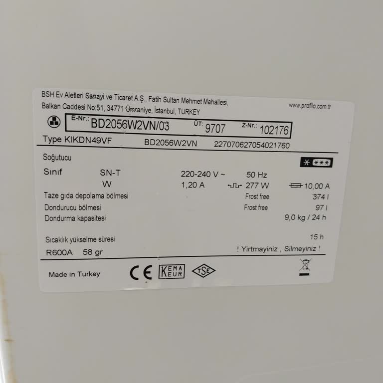 Profilo Buzdolabının Garantisinin Bitmesi İçin Uzatmaları Oynuyorlar