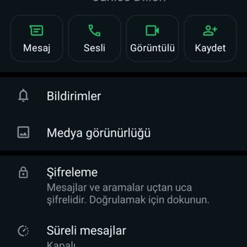 WhatsApp 98 Numarasıyla Arandım