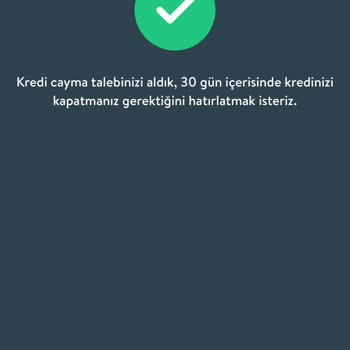 ING Kredi Cayma Talebinin İşleme Alınamaması!