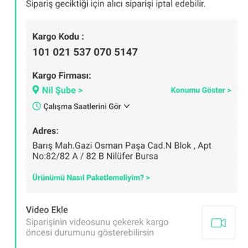 Divarese Ürün Teslim Edildi Fakat Onaylanmadı