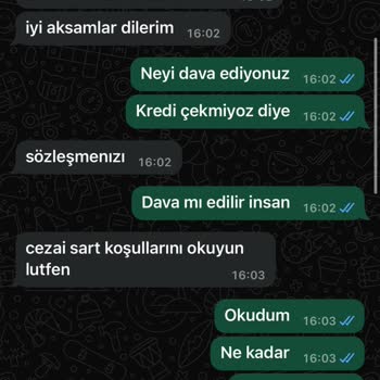 Hiperaktif Kredi Danışmanlığı Kredi Sürecinde Yaşanan Olumsuz Deneyim