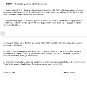 Özgür Hukuk (SMS) Sn. Semih Dosyanızın Karar Günüdür. Bilgi Almak İçin Arayınız.