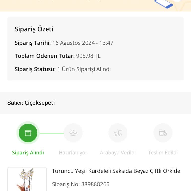 Çiçek Sepeti İşine Gelen İşi Yapıyor! İşine Gelmediğini Sallıyor!