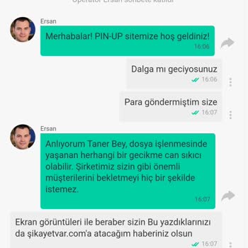 Pin-Up Casino Para Yatırma Sorunu Ve Kötü Müşteri Hizmetleri