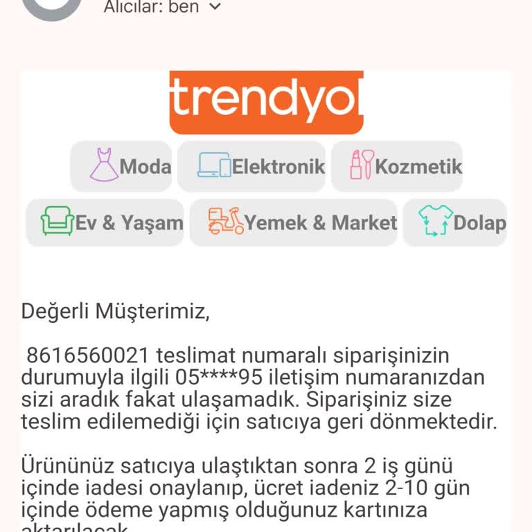 Trendyol Ve Sürat Kargo'nun Müşteriyi Oyalayan Hizmet Sorunu