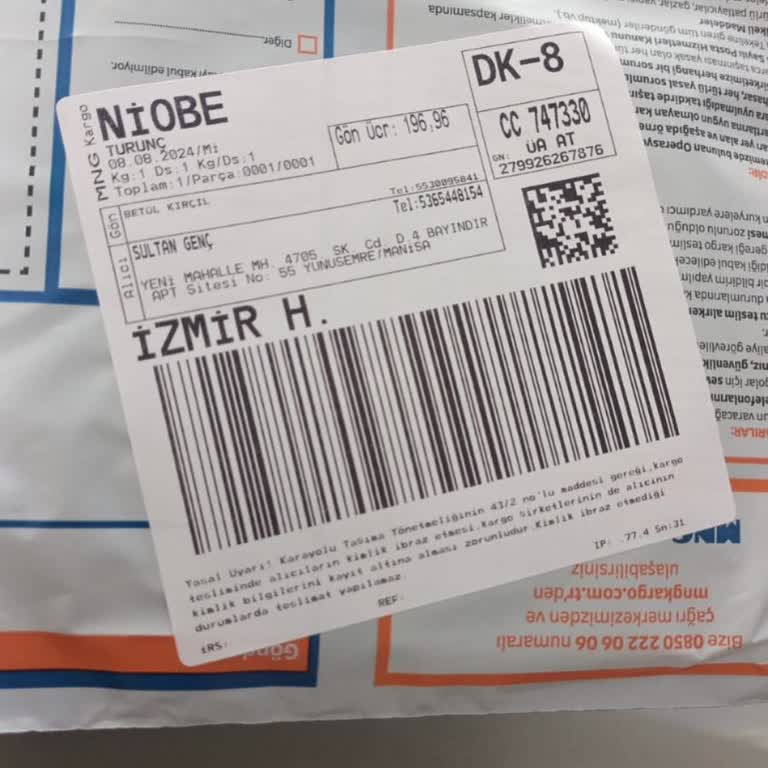 MNG Kargo MNG Antalya Niobe Turunç Şube