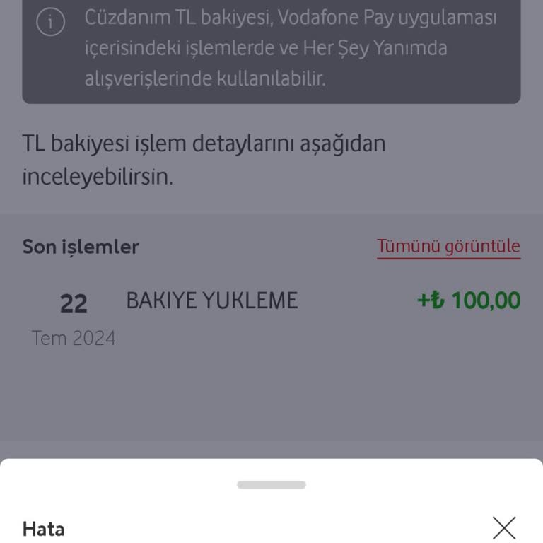 Vodafone Kampanya Kodu Sorunu ve Müşteri Hizmetleri Erişimsizliği