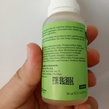 SHE Vec Hı Girls Bye Pores Serum Köpürme Ve Sararma