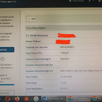 Araç Togg Söğütözü Servisteyken Araca Hız Aşım Cezası Geldi?