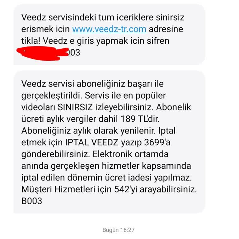 Yanlışlıkla Abone Olduğum Uygulamanın İadesi Yapılmıyor