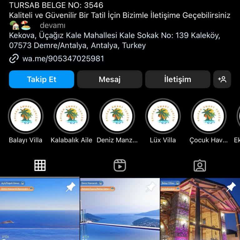 Kalkan Smart Turizm Villa Kiralamak İstedik Yanıltıldık!