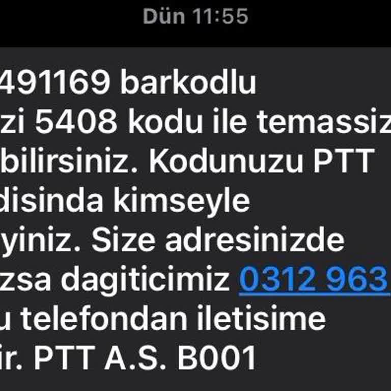 PTT Bank PTT Kargo Sorumsuzluğu Ve Muhatap Bulunmaması