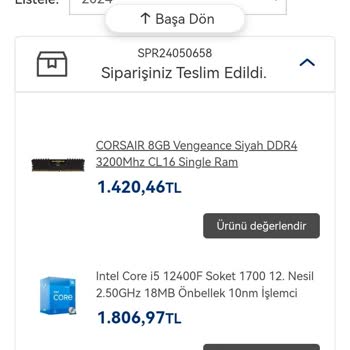 Vatan Bilgisayar Yanlış Gönderdiği Bilgisayarı Geri Göndermiyor