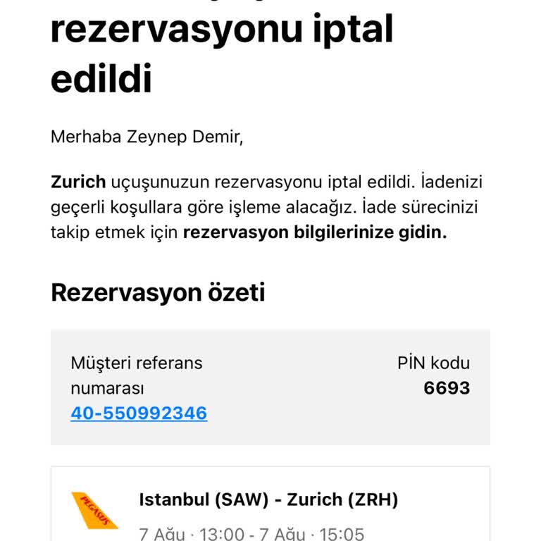 Booking İade Mağduriyeti