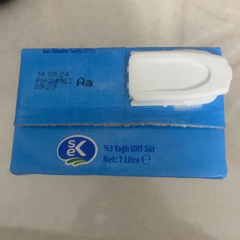 Sek Barista Süt Paketinde Kapanmayan Kapak Sorunu