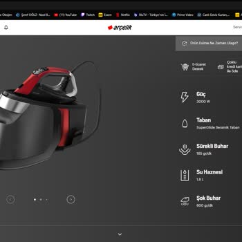 Arçelik Yanıltıcı Teknik Özellikler Ve Yetersiz Servis Desteği!