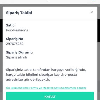 Shopier Siparişim Kargoya Verilmedi