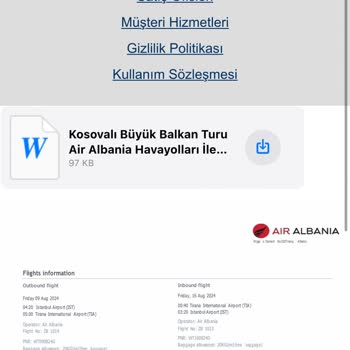 Balkanlar Turunda Uçuş İptali Tatilsepeti