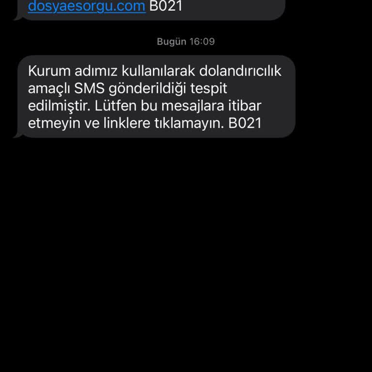 İhlas Koleji adına gönderilen Yanıltıcı Mesaj İle Cezai İşlem Tehdidi