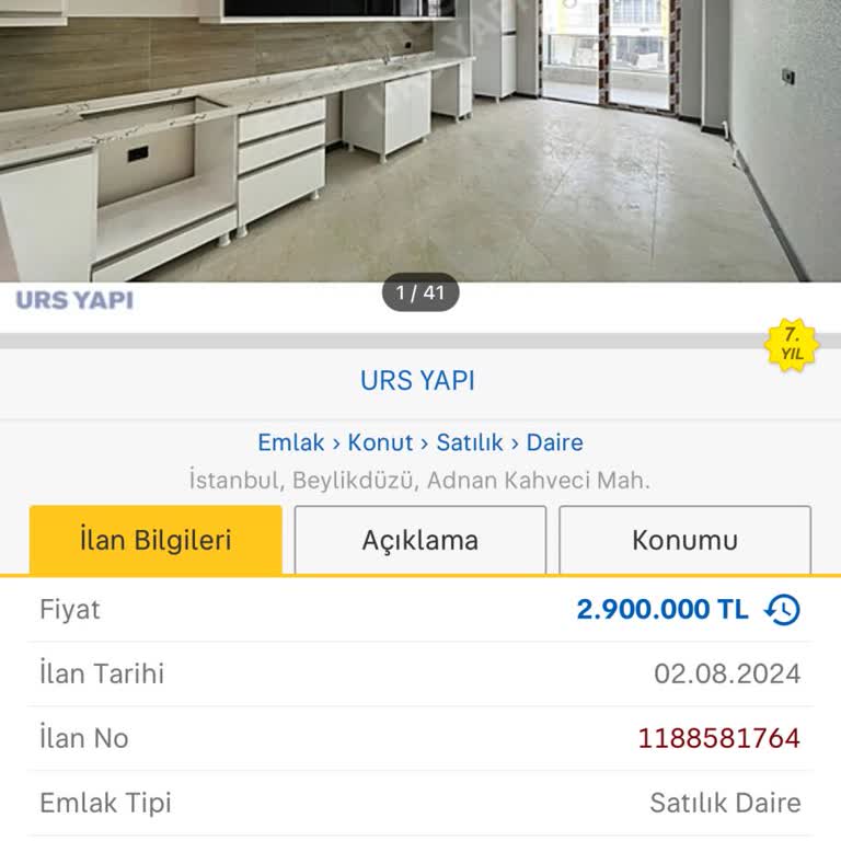 Sahibinden Urs Yapı Esenyurt Şubesi Yalancı Ve Güvenilmez Bir Şube