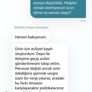 Amazon 15 Gün Yurt Dışı Siparişimi Bekletti Ve İptal Etti