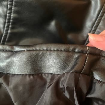 Pull and Bear Defolu Deri Ceket