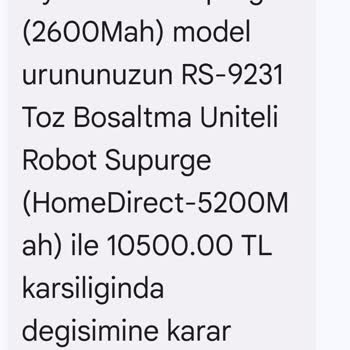 Arçelik Süpürge Değişiminde Müşteri Memnuniyetsizliği