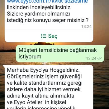Eyyo Butiğin İade Tlb Oluşturmaması Müşteri. Hizmetlerinin İlgisizliği