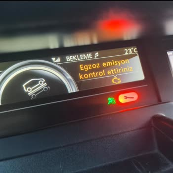 Renault Megane Egzoz Emisyon Arızası