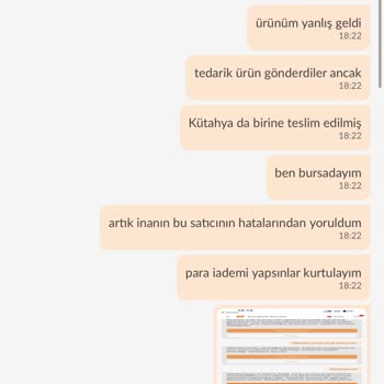 Trendyol Kargo Teslim Edilmedi