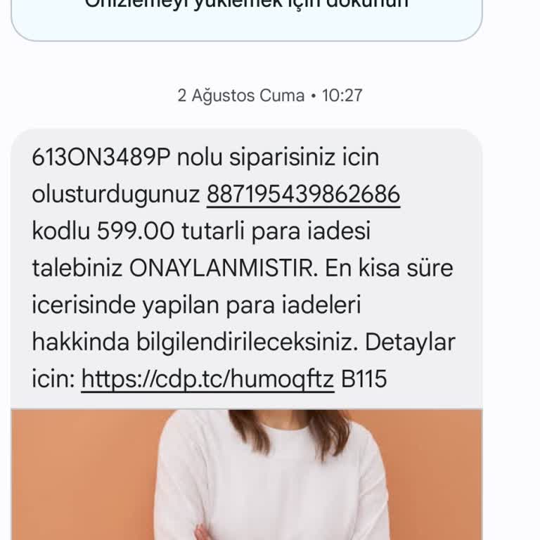 Ebu Privé İade Ettiğim Ürünün Para İadesini Yapmadılar