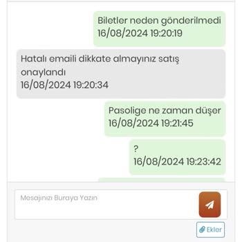 Biletwise Fenerbahçe-Göztepe Maçı İçin Alınan Biletlerde Sorun Yaşadım