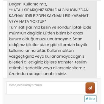 Biletwise Fenerbahçe-Göztepe Maçı İçin Alınan Biletlerde Sorun Yaşadım