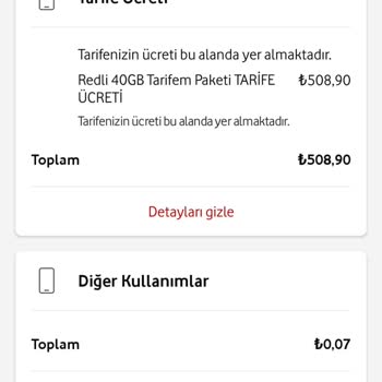 Vodafone Fatura Şoku ve Müşteri Hizmetleri Sorunu