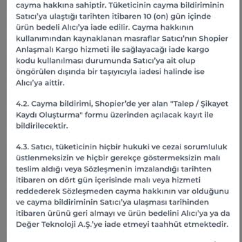 Üye Olmadan Shopier'den Alışveriş Yaptım İadem Yapılmıyor