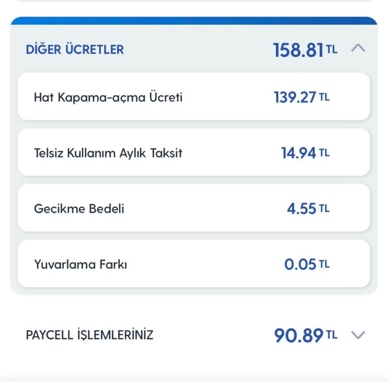 Faturamda Beklenmedik Ücretler ve Açıklama Eksikliği