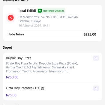 GetirYemek Getir Den Sipariş Verirken 1 Değil 1000 Kez Düşününüz
